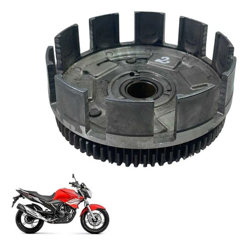 Campana Embreagem Yamaha Fazer 250 2005 2010 6135 4