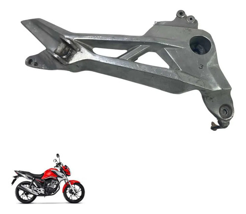 Suporte Pedaleira Direita Honda Cg 160 Original -4332 6