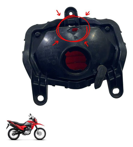 Lanterna Traseira Honda Bros 160 2016 5332 Com Detalhe 3