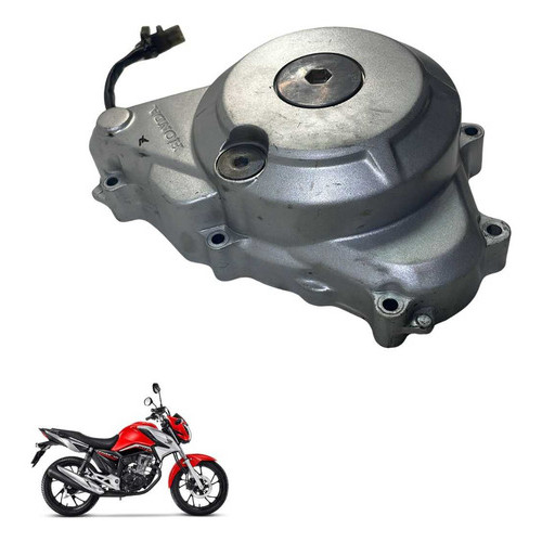 Tampa Estator Honda Cg 160 Fan Titan Cargo Start  -3262 Prata 3