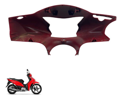 Carenagem Farol Honda Biz 125 2018 Vermelha  -3602 Vermelha 4