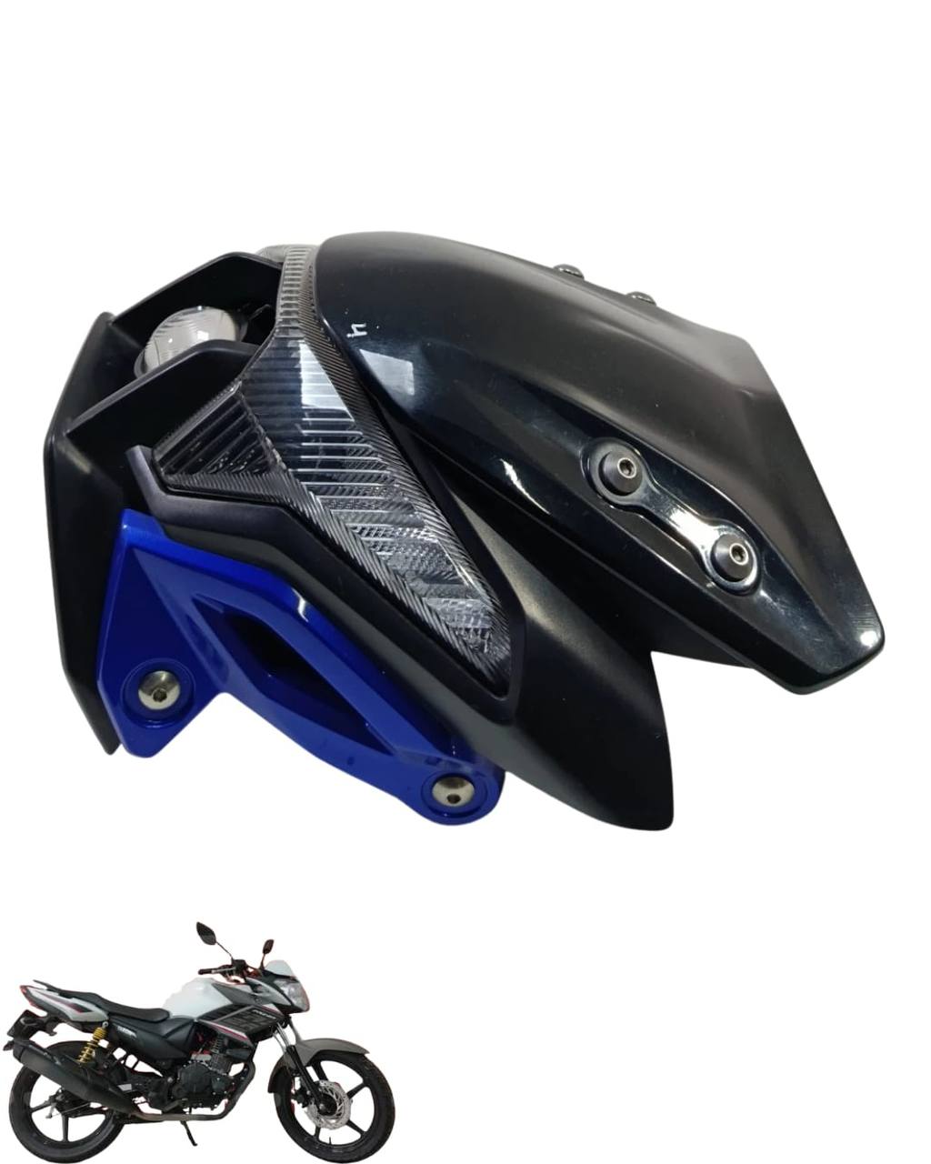 Farol Globo Óptico Yamaha Fazer 250 2018 2024 8971 3