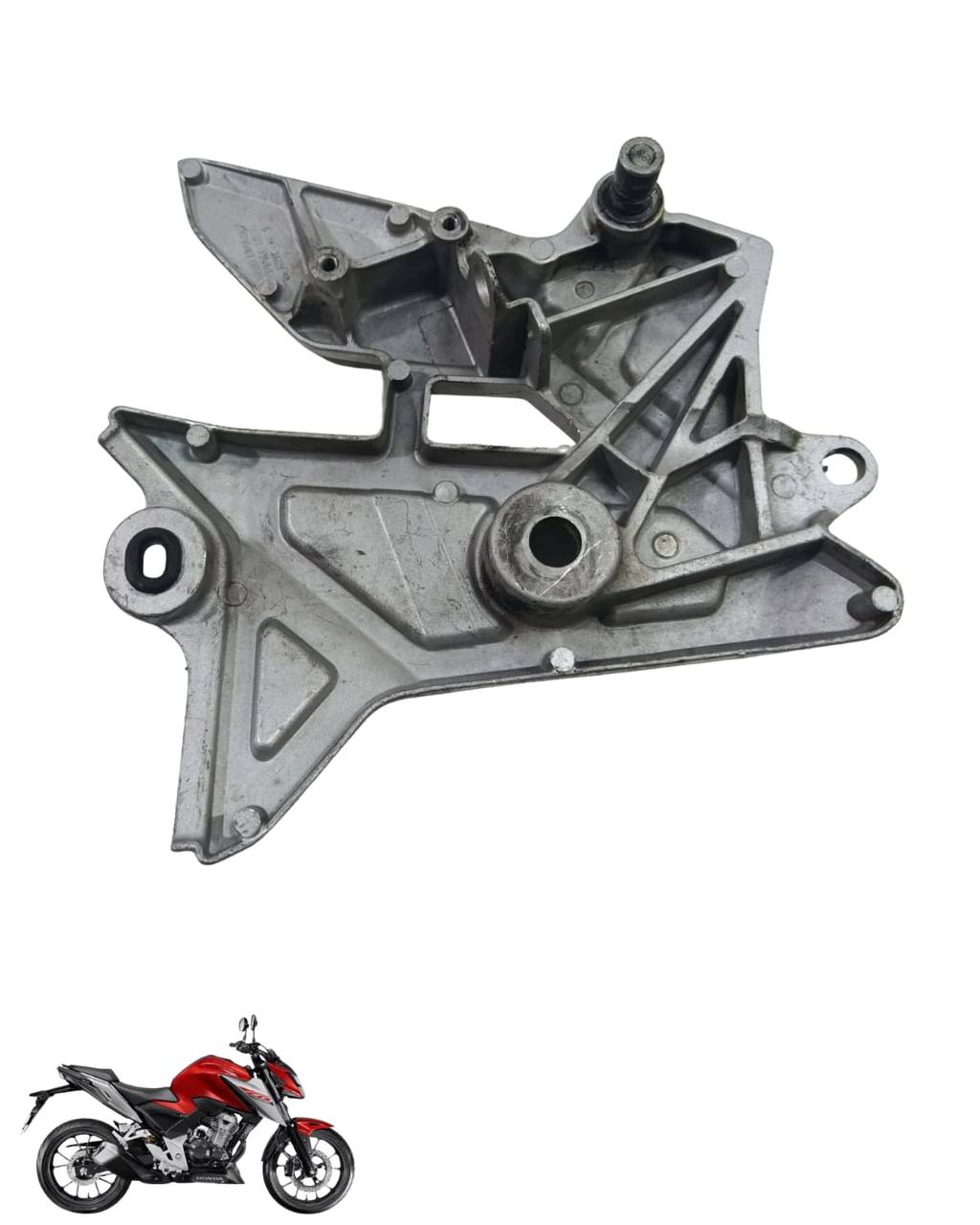 Suporte Pedaleira Bacalhau Cb Twister 300 2025 Direita 9090 2