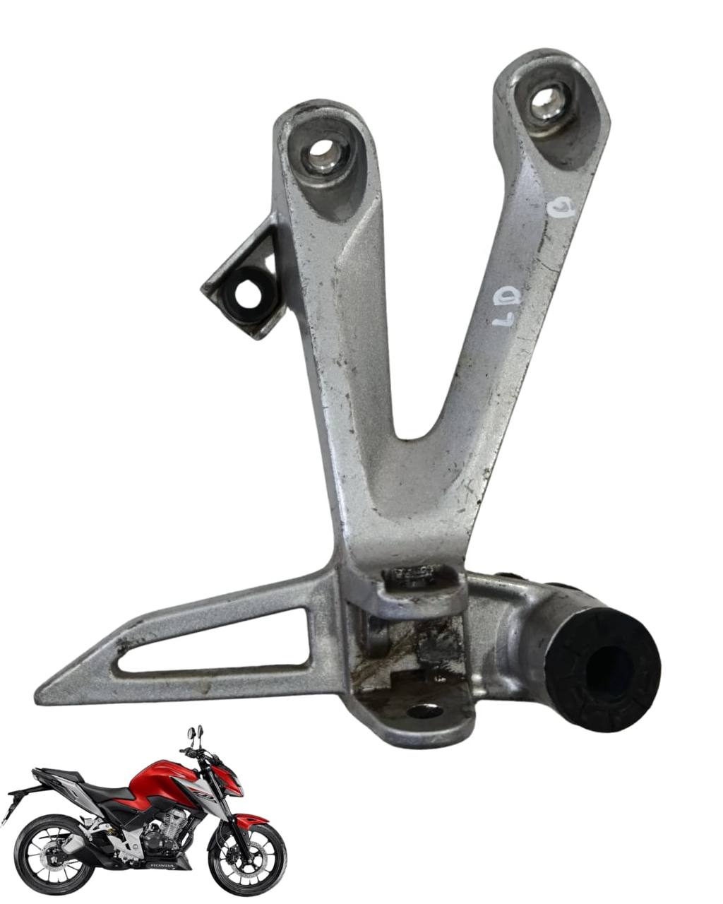 Suporte Pedaleira Direita Cb 300 F 2023 2025 9171 2