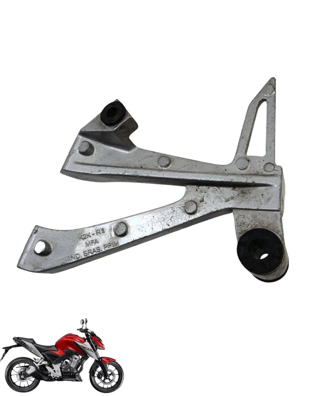 Suporte Pedaleira Direita Cb 300 F 2023 2025 9171 3