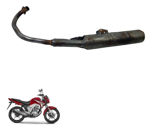 Escapamento Honda Cg 150 2016 5325 Original 4