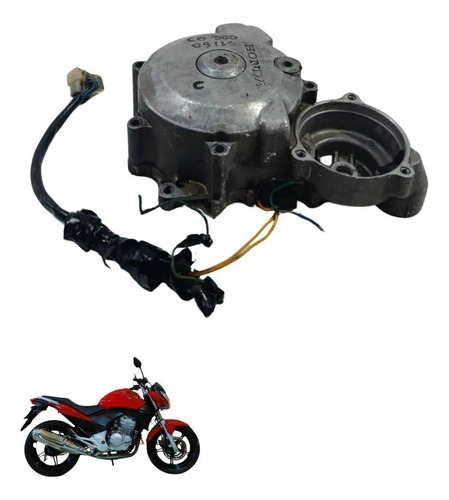 Tampa Estator Cb 300 2009 2015 8101 Cinza 2