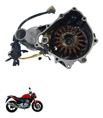 Tampa Estator Cb 300 2009 2015 8101 Cinza 3