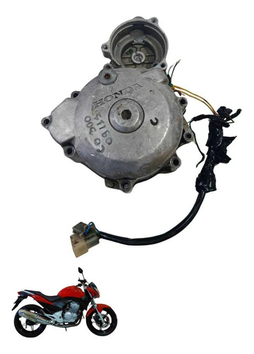 Tampa Estator Cb 300 2009 2015 8101 Cinza 4
