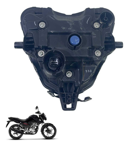 Farol Bloco Optico Honda Cg 160 2025 Original   -4337 10