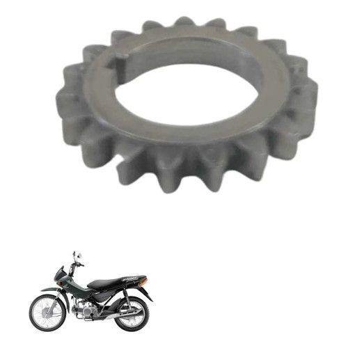 Engrenagem Bomba Óleo Honda Pop 100 2010 6781 3