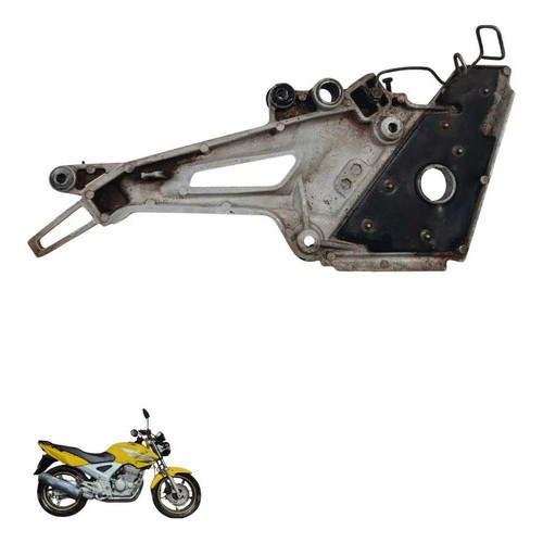 Suporte Pedaleira Tras Dir Honda Cb 250f Twister 2001 6805 4