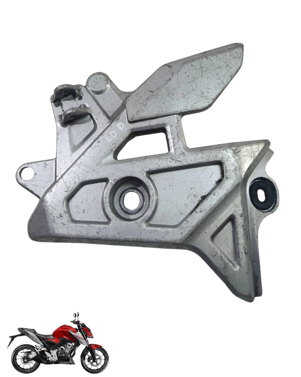 Suporte Pedaleira Bacalhau Cb Twister 300 2025 Direita 9091