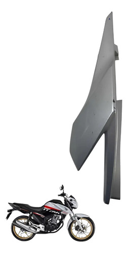 Carenagem Rabeta Traseira Direita Titan 160 2020 Cinza Usado Cinza