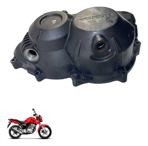 Tampa Embreagem Honda Cg 160 Original Preta -4386 Preta 3