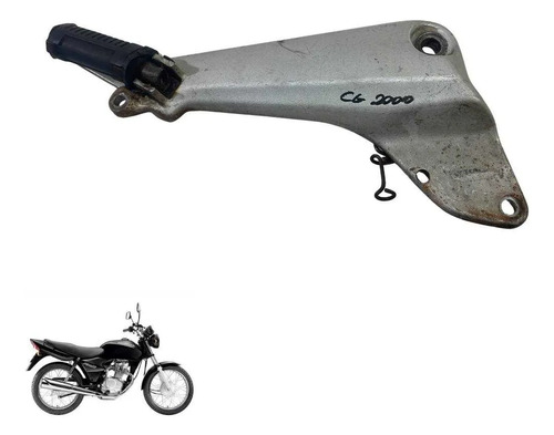 Bacalhau Traseiro Direito Honda Cg 125 2000 6566
