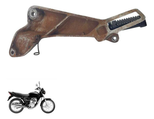 Bacalhau Traseiro Direito Honda Cg 125 2000 6566 7