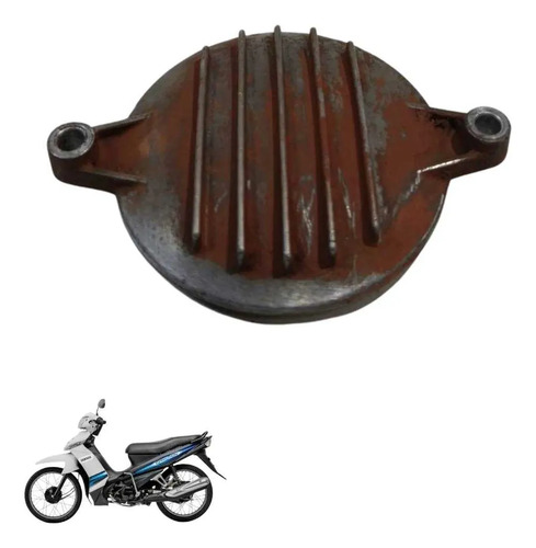 Tampa Lateral Cabeçote Yamaha Crypton 115 2014 7343 2