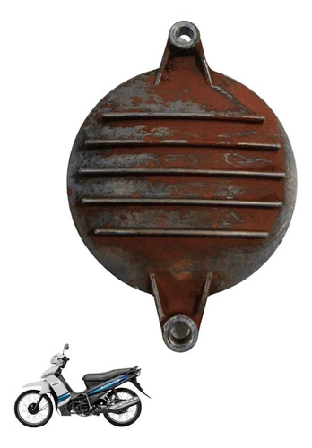 Tampa Lateral Cabeçote Yamaha Crypton 115 2014 7343 5