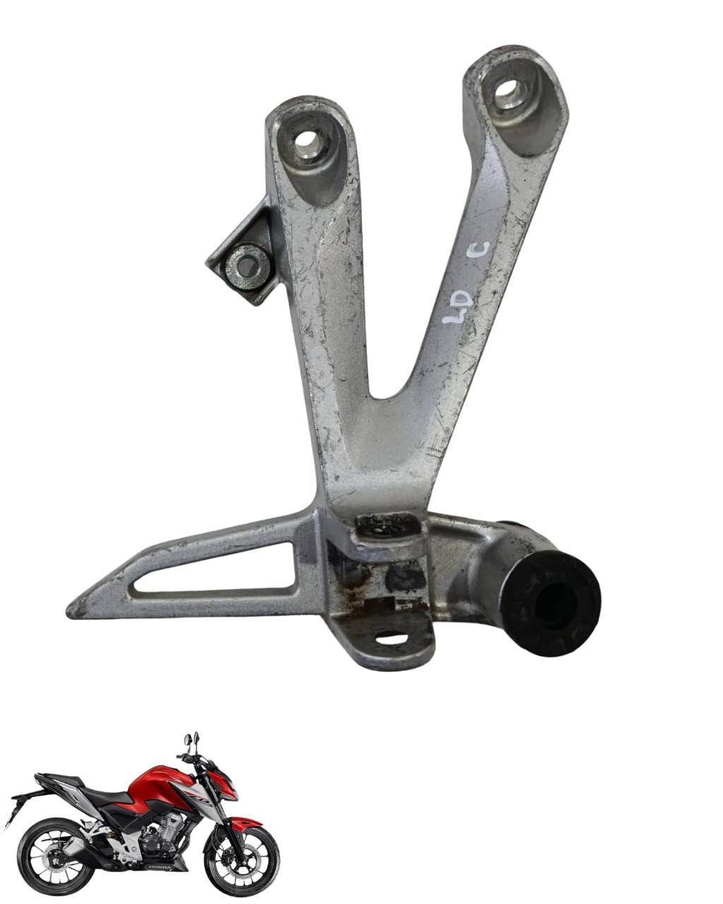 Suporte Pedaleira Direita Cb 300 F 2023 2025 9172 3
