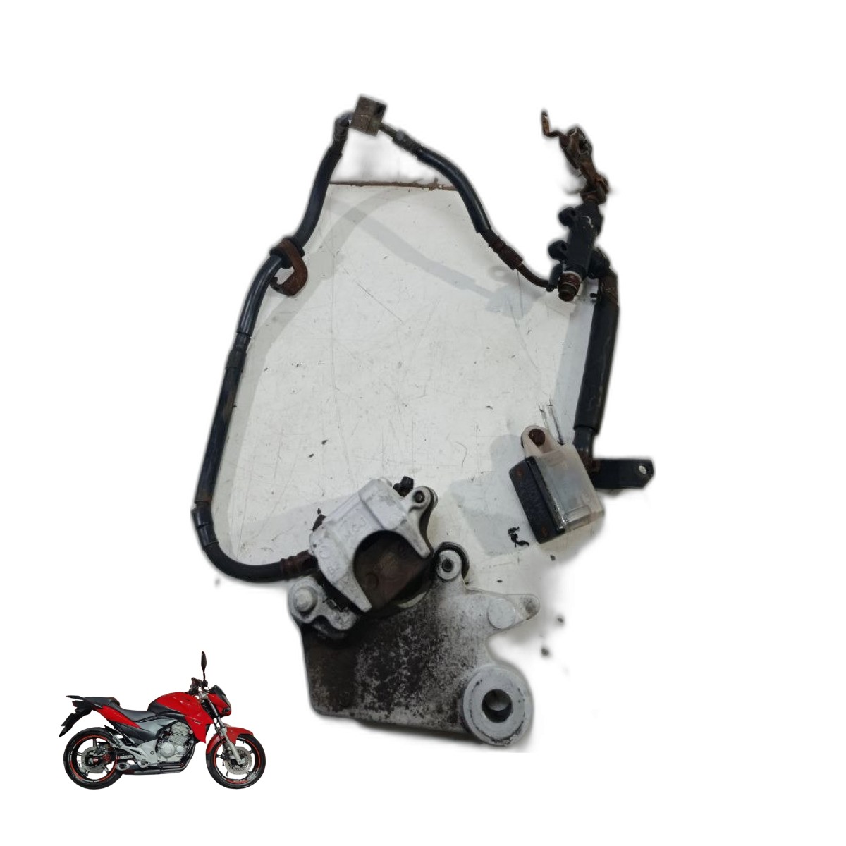 Sistema de freio traseiro completa CB 300 2013/2015 12984