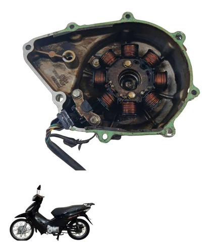 Tampa Estator Biz 125 2006 2015 8097 Cinza 4