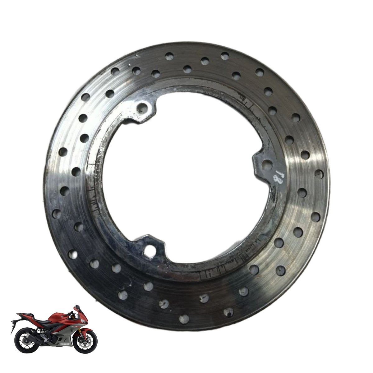 Disco freio traseiro R3 2020 15811
