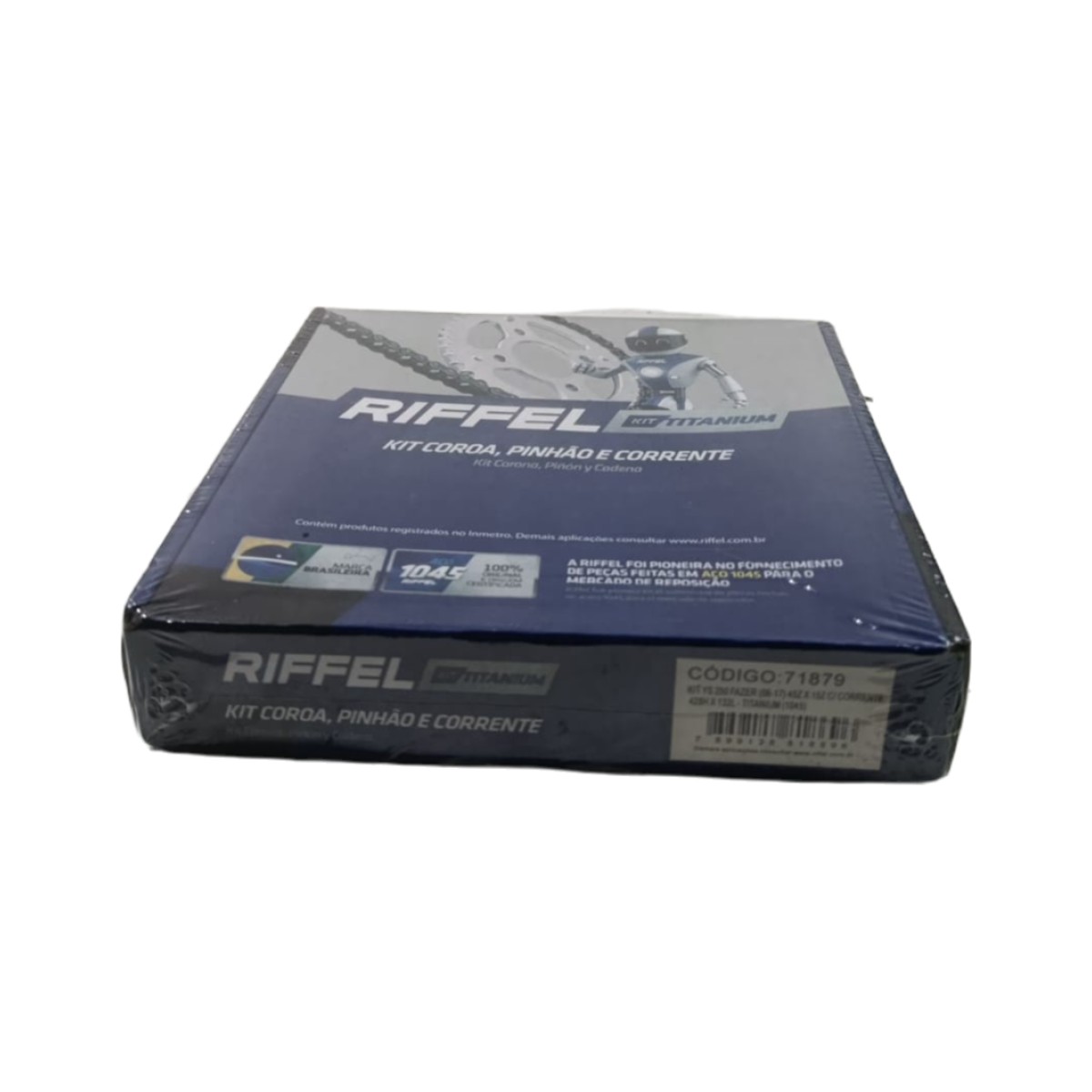 Kit Coroa Pinhao Corrente YS Fazer 250 2006/2017