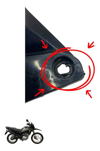 Carenagem Tampa Lateral Direito Honda Bros 160 2022/24 5963 5
