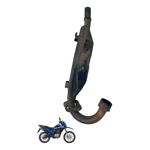 Curva Escapamento Honda Bros 160 2016 7163 2