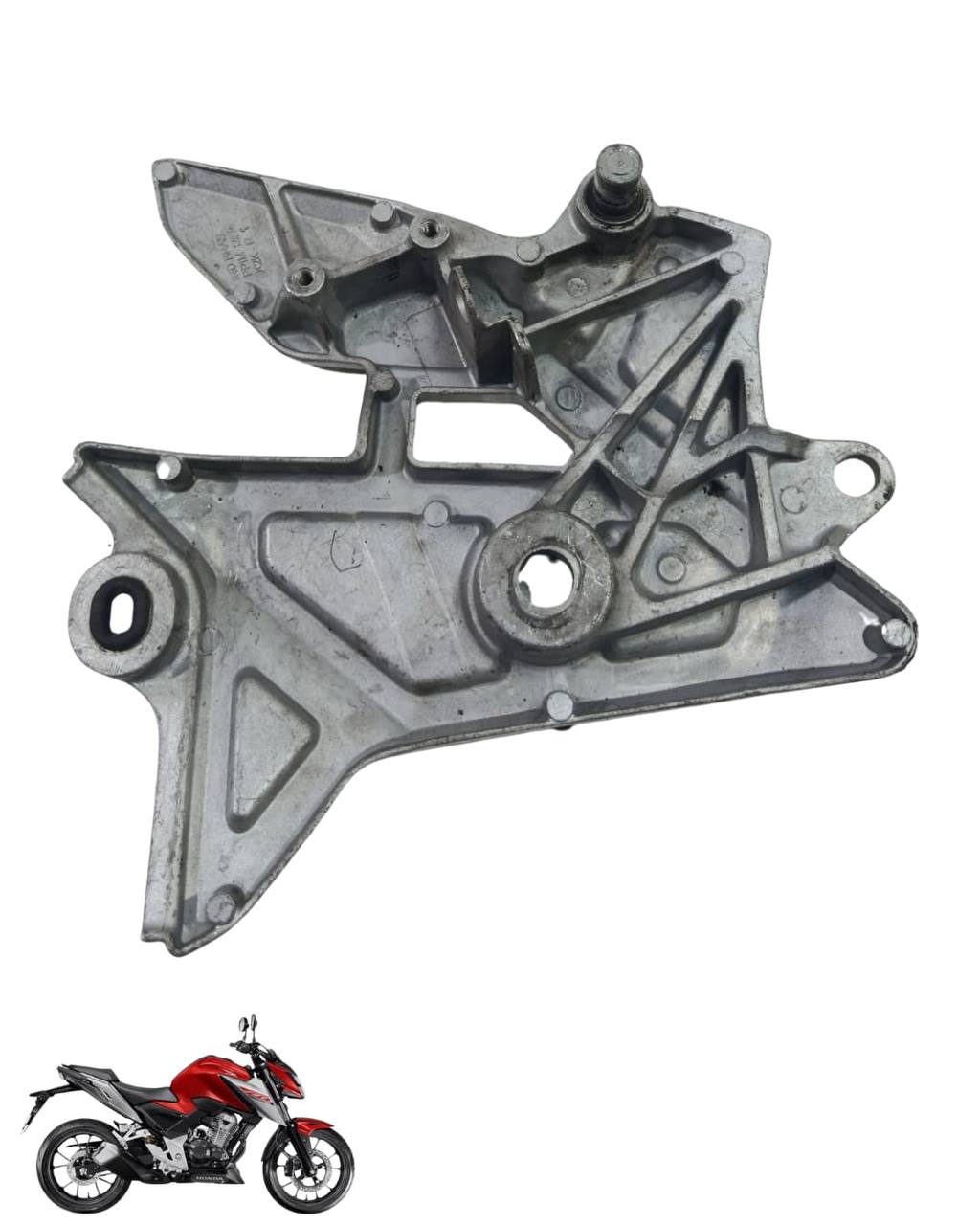 Suporte Pedaleira Bacalhau Cb Twister 300 2025 Direita 9093 3