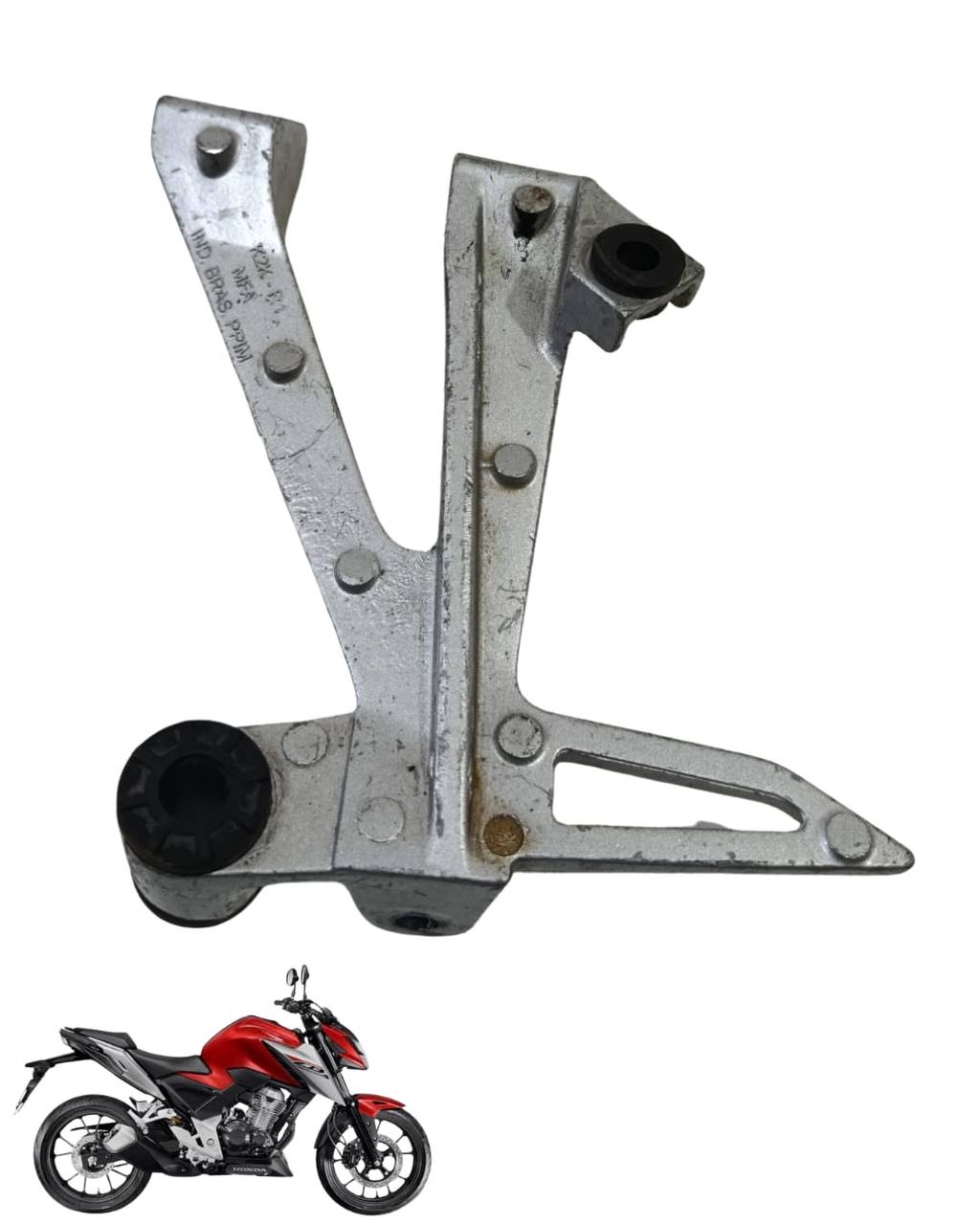 Suporte Pedaleira Direita Cb 300 F 2023 2025 9173