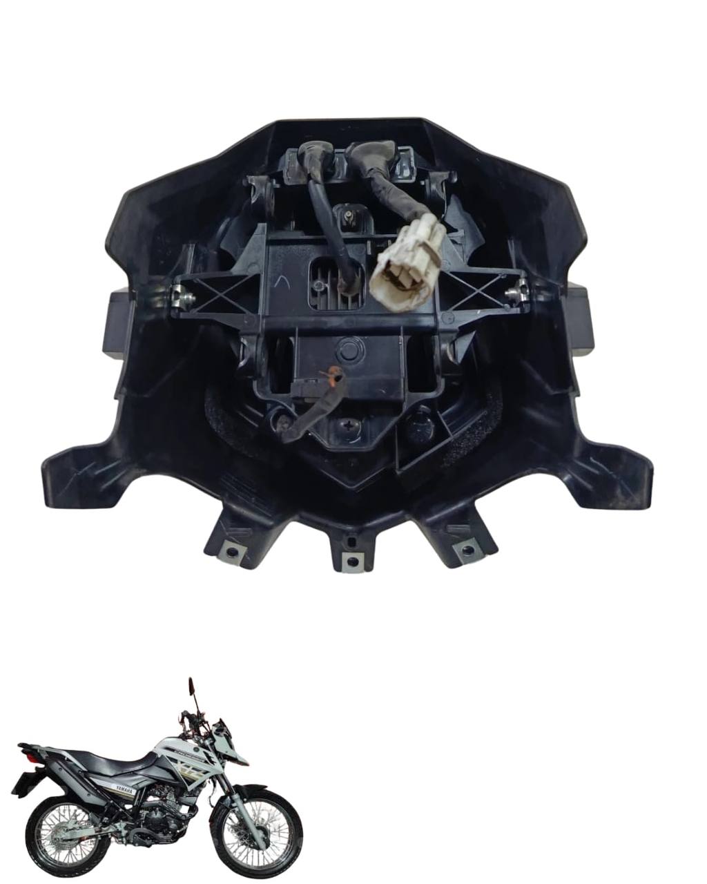 Farol Globo Óptico Yamaha Crosser 150 2022 Com Detalhe 3