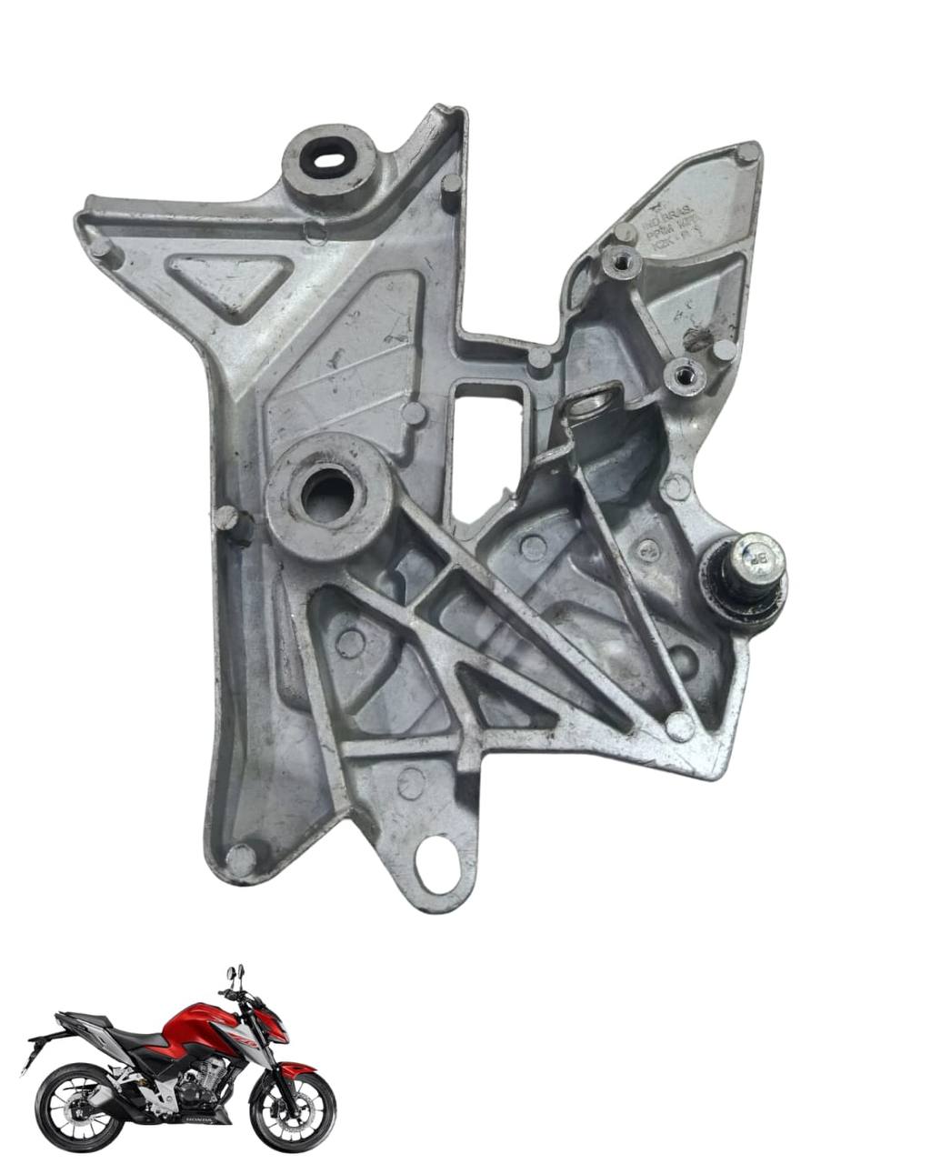 Suporte Pedaleira Bacalhau Cb Twister 300 2025 Direita 9094 2