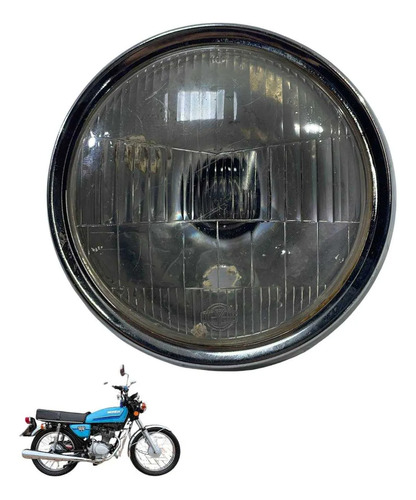 Bloco Farol Honda Cg 125 1989 7494