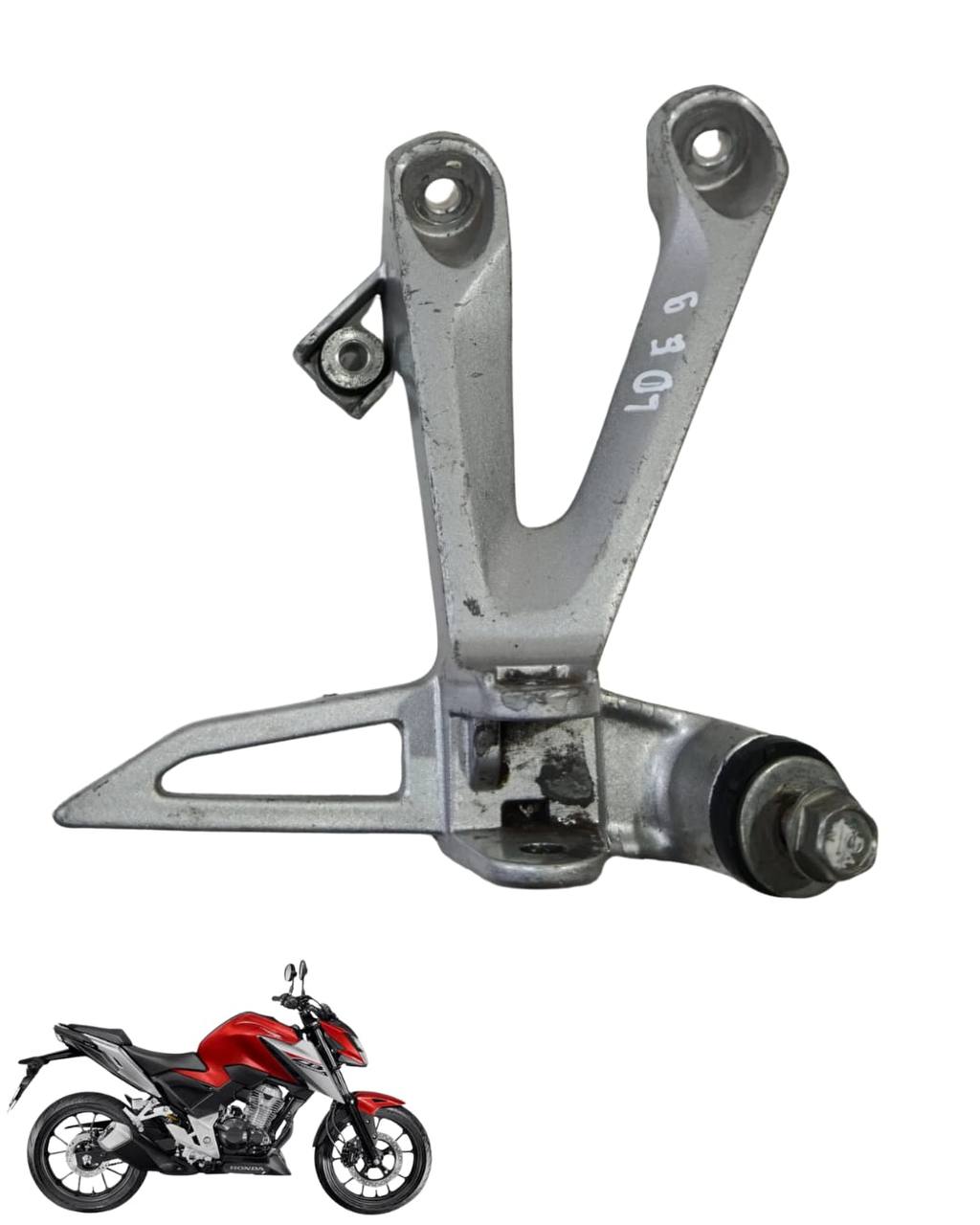 Suporte Pedaleira Direita Cb 300 F 2023 2025 9174 4