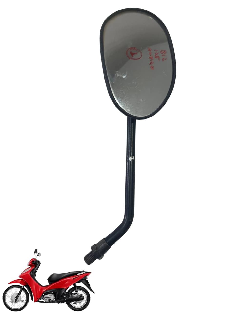Espelho Retrovisor Esquerdo Biz 125 2012 9441