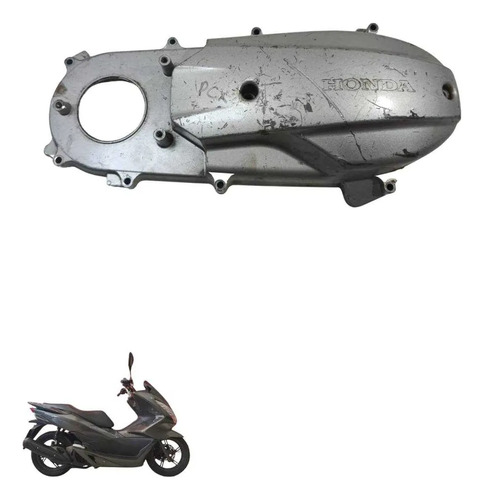 Tampa Motor Pcx 150 2016 2017 2018 8252 Cinza
