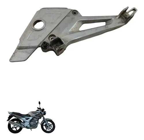 Suporte Pedaleira Esquerda Cbx 250 Twister 2001 A 2008 8467 Cinza 2