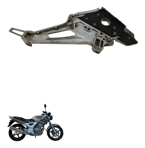 Suporte Pedaleira Esquerda Cbx 250 Twister 2001 A 2008 8467 Cinza 4