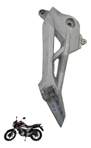 Pedaleira Traseira Esquerda Honda Cg 160 2016 A 2024 7624 2