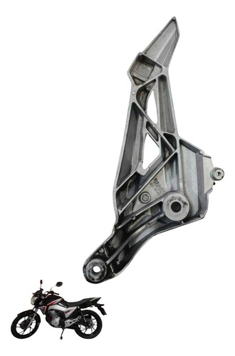 Pedaleira Traseira Esquerda Honda Cg 160 2016 A 2024 7624 3