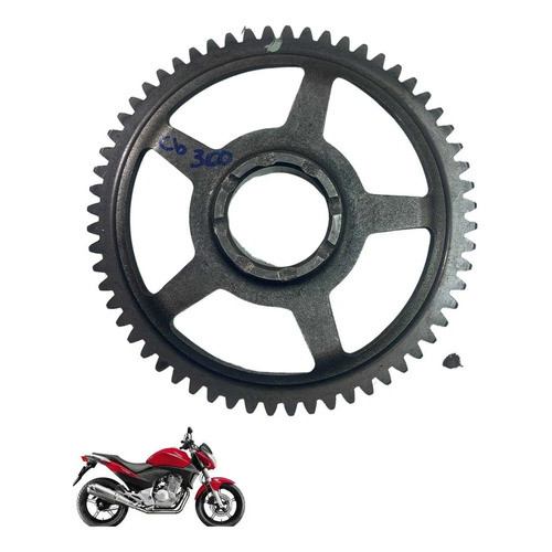 Engrenagem Placa Partida Honda Cb 300r 2009 2015 6119 2