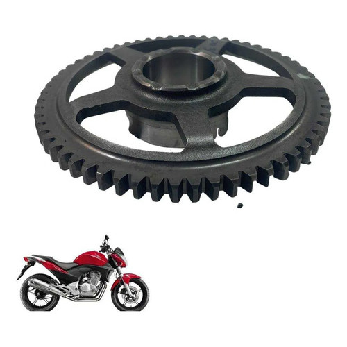 Engrenagem Placa Partida Honda Cb 300r 2009 2015 6119 4