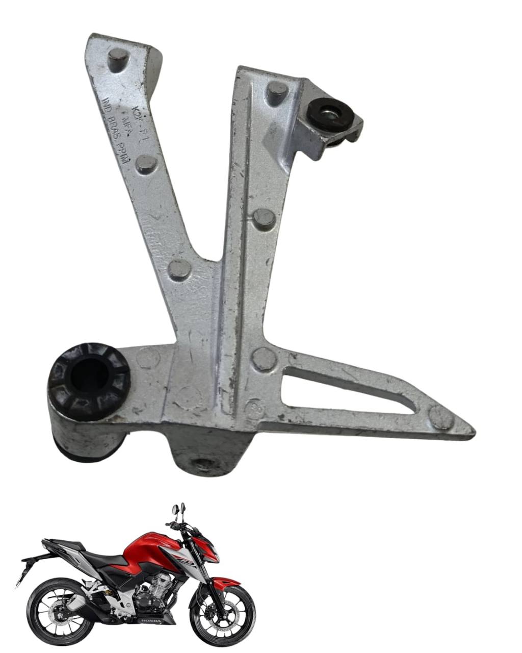 Suporte Pedaleira Direita Cb 300 F 2023 2025 9175