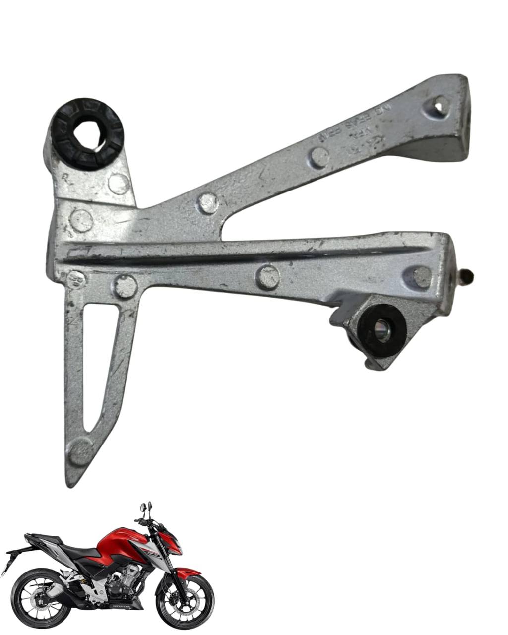 Suporte Pedaleira Direita Cb 300 F 2023 2025 9175 2