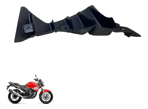 Acabamento Aba Tanque Direito Yamaha Fazer 250 2015 4512 2