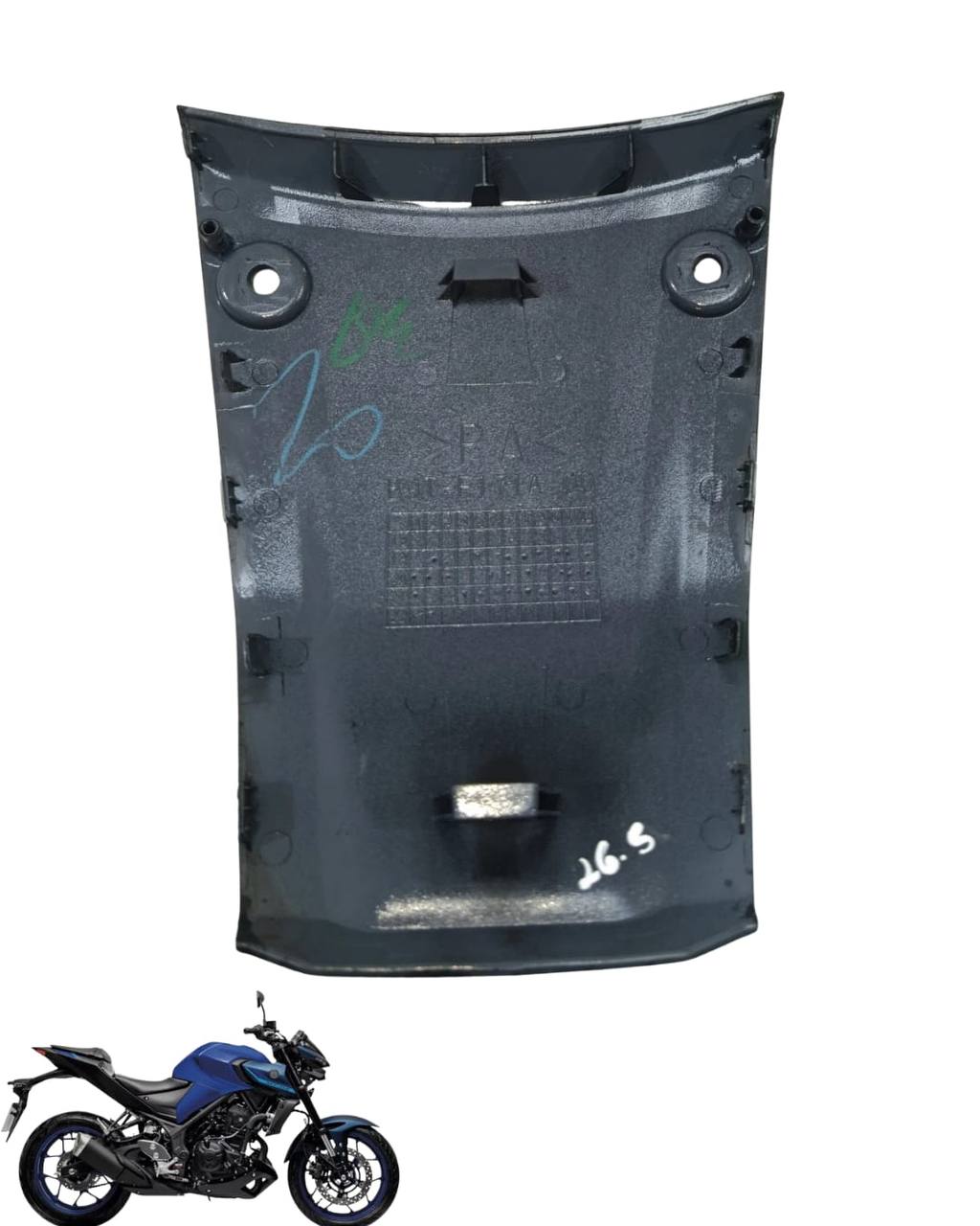 Carenagem Acabamento Central Tanque Yamaha MT 03 2025 9671 3