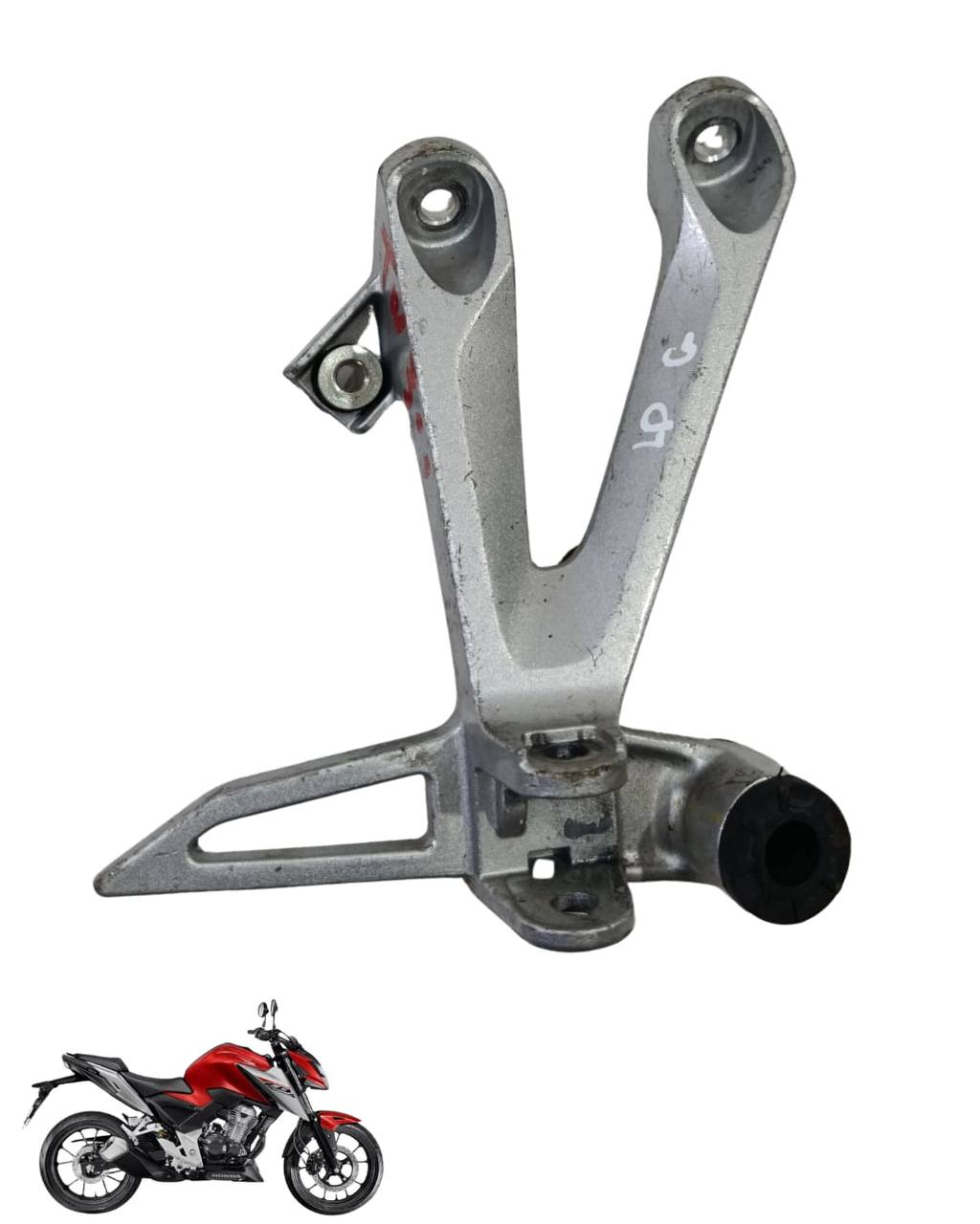 Suporte Pedaleira Direita Cb 300 F 2023 2025 9176 2