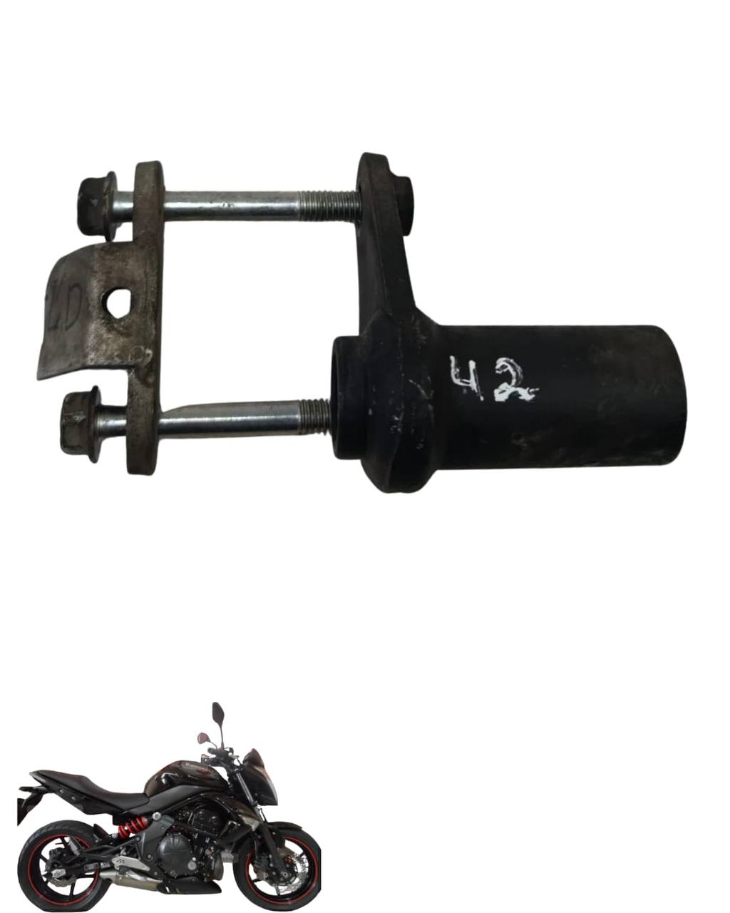 Suporte Motor Direito Kawasaki Er-6n 2010 2012 9382 4
